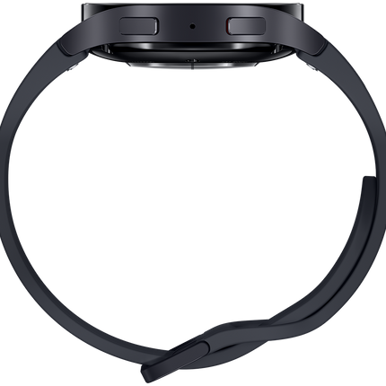 Side profile of Samsung Galaxy Watch6 44mm Graphite