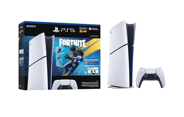 Sony PlayStation 5 Slim Digital Edition - 825GB, Fortnite Flowering Chaos
