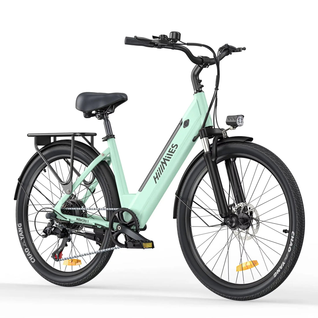 HillMiles MileCity 1 Adult E-bike, 250W road electric bicycle, 36V 13Ah battery, 26-inch tire city ebike，Electric Bike