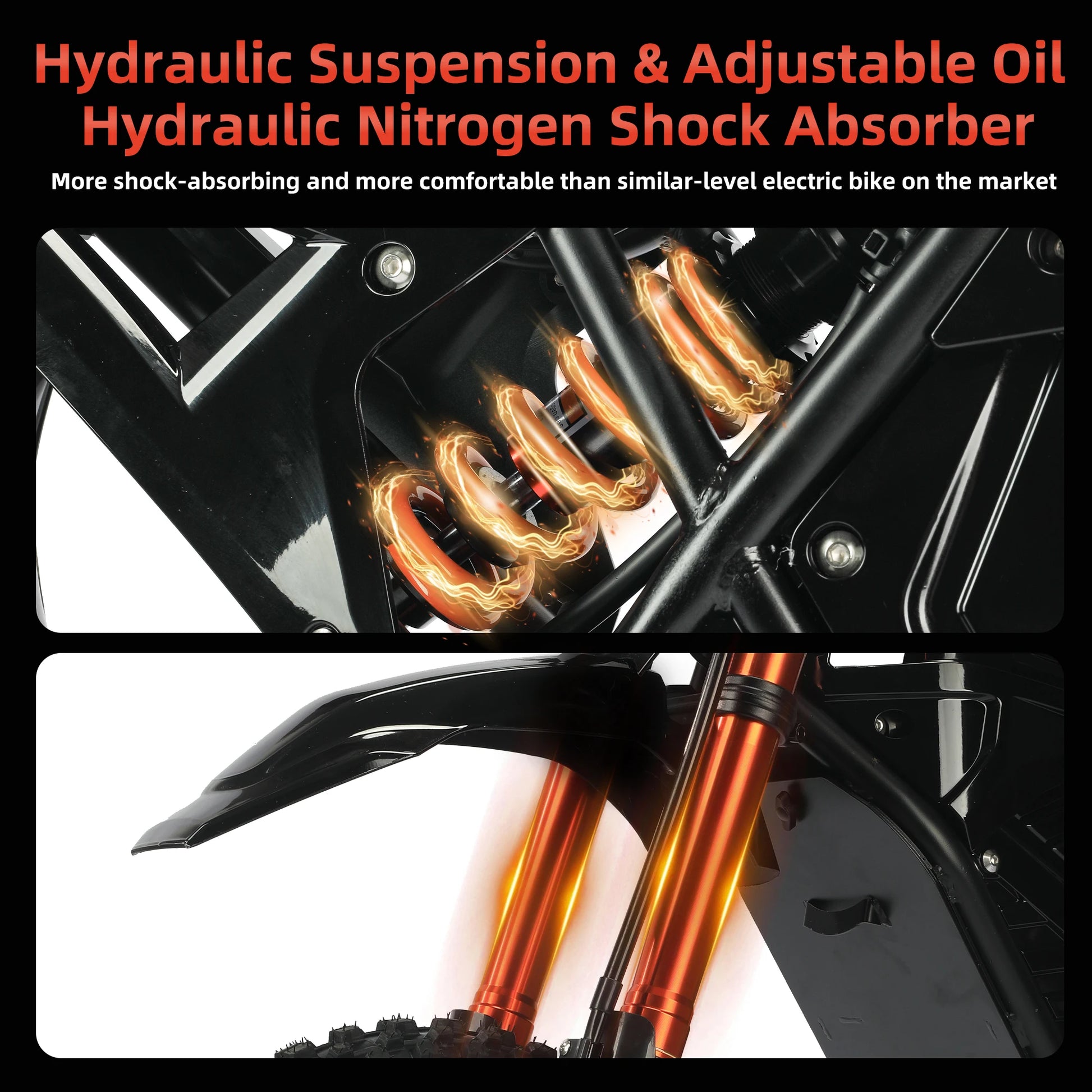 3-7 Delivery Adult Electric Motorcycle US Street Legal Electric Dirt Motorcycle with Hydraulic Fork Adjustable Shock Absorber - Munawar Tech