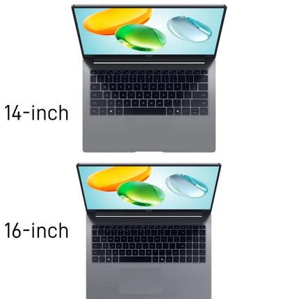 HONOR MagicBook X14 X16 Laptop - Intel Core Ultra 5, 24GB RAM, 1TB SSD, 120Hz Eye-Care Display, 60Wh Battery, Lightweight Notebook - Grey