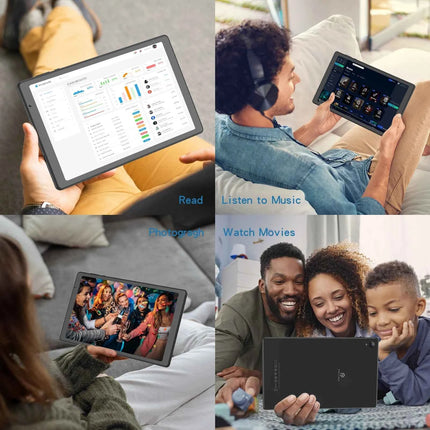 PRITOM D10A 10.1-inch Android 14 Tablet – 2GB RAM, 32GB, Wi-Fi 6, 6000mAh