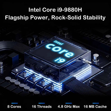 LENO NEW 15.6" Laptop Intel Core i9-9900 32GB 2TB Windows 11 Gaming Computer PC Gamer office Ultra Slim Notebook 1920*1080 HD