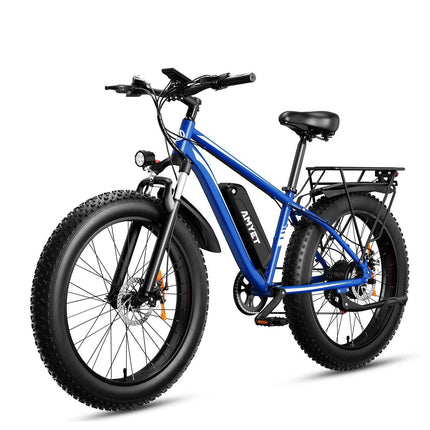 AMYET Electric Fat Tire Bike EB26 - 1500W 48V 15AH e-Bike, 26" Mountain Bike, 31mph Electric Dirt Bike for Adults