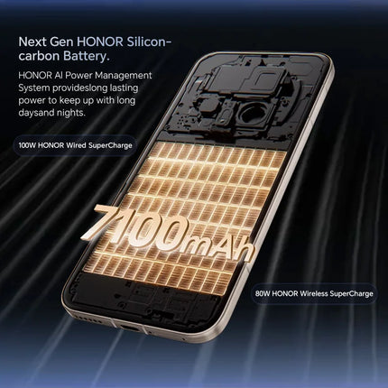 HONOR Magic8 Pro 5G Smartphone - 12GB RAM, 512GB Storage, 6.71'' 120Hz OLED Display, 200MP Cameras, 7100mAh Battery, 100W SuperCharge - Munawar Tech