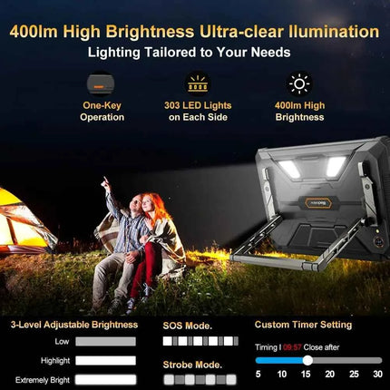 Blackview Active 12 Pro 11-inch 5G Rugged Projector Tablet – Android 15, Up to 1TB, 30,000mAh