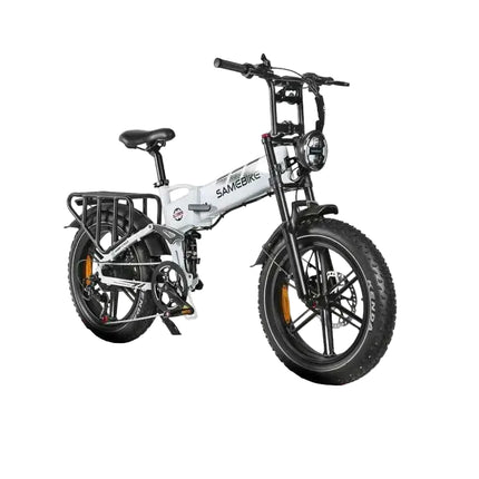 SAMEBIKE RS-A02 E-bike motor 1200W Lithium battery 48V17AH Hydraulic Brake e-bike Folding 20inch shock absorption Electric bike