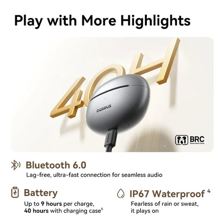 Baseus MC1 Pro Wireless Earbuds: Freedom Meets High-Fidelity Sound