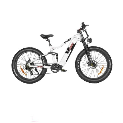 SAMEBIKE RS-A08-II Electric Bicycle 26*4.0 inches Mountain Ebike 1000W 48V17AH Lithium Battery 45km/H Max Speed Electric Bike