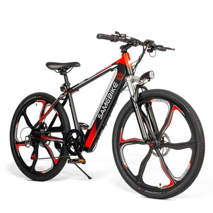 FCC CE Certificated SAMEBIKE 26 Inch Double Disc Brake 350w 36V Long Range Mountain Road Electric Bike