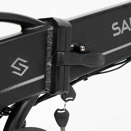 Samebike UK Warehouse Fast Shipment 20 Inch Folding Electric City Bike 48V 10.4Ah Lithium Battery  Ebike