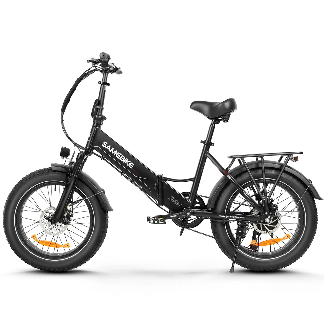 samebike LOTDM200-II Adult electric bike 750W City ebike 48v13Ah Foldable E-bike 20 inches fat tire E-Mountain bike