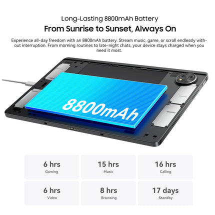Blackview ZENO 10 11-inch 5G Android 15 Tablet product image 3
