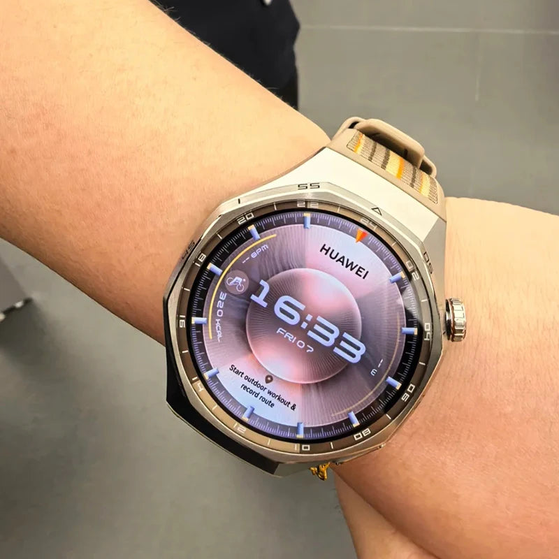 Huawei Watch GT 6 Pro 46mm Smartwatch Long Battery Life AMOLED Display for iOS Android - Munawar Tech