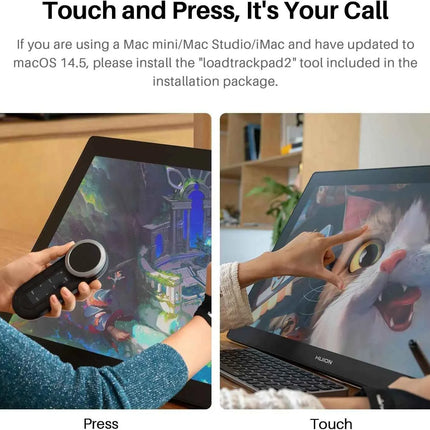 Huion Kamvas Pro 24 Gen 3 23.8-inch 4K Touch Pen Display with Dual Pens – 16K Pressure