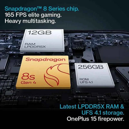 OnePlus Nord 6 Global Version Snapdragon 8s Gen 4 165Hz 1.5K AMOLED Display 50MP Sony Main Camera