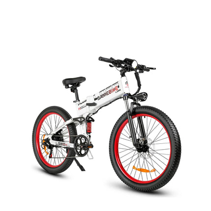 SAMEBIKE LO26 Plus Folding Electric Mountain Bike – Adventure Awaits!