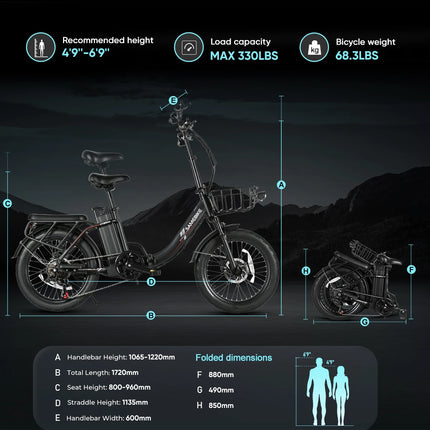SAMEBIKE CY20 Pro Electric Bike