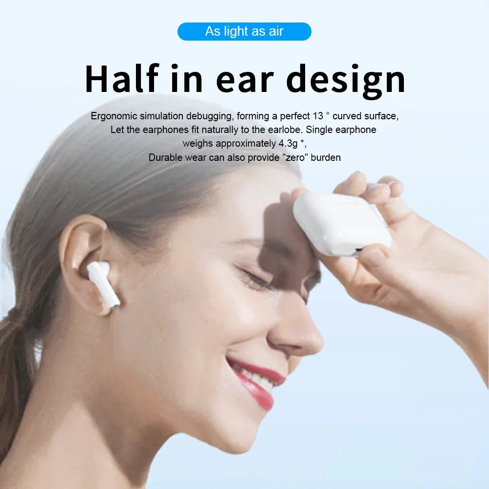 Honor Earbuds X2 TWS Bluetooth 5.2 Earphones Semi-in-ear 2 Mic ENC Low-Lag Game Sport Headset 12mm Bio Speaker 28h CN Version