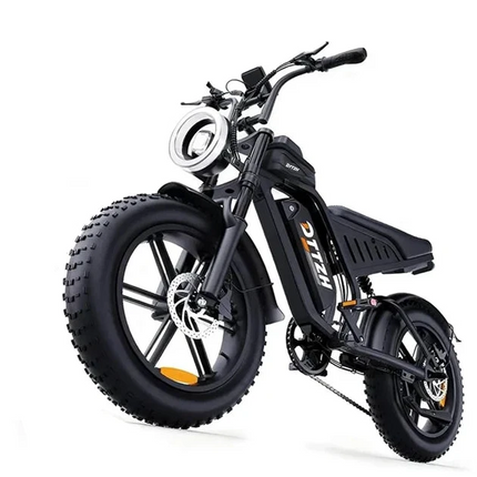 DEEPOWER S8Advance 3500W 48V 60A All-Terrain Electric Bicycle for Adults - Mountain, Snow, and Desert Riding