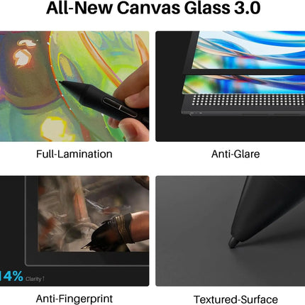 HUION Kamvas Pro 24 Gen 3 4K Touch Pen Display product image 6