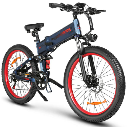 SAMEBIKE LO26 Plus Folding Electric Mountain Bike – Adventure Awaits!