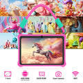 PRITOM 7 Inch Kids Tablet Android 13 4GB RAM 32GB Storage WiFi Bluetooth Child Friendly Software Pritom