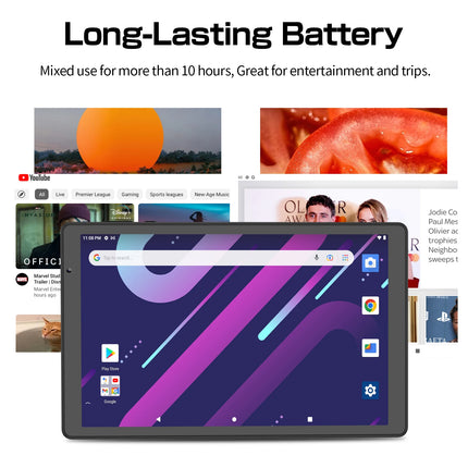 PRITOM D10A 10.1-inch Android 14 Wi-Fi 6 Tablet product image 6