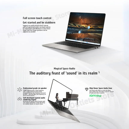 HONOR MagicBook Art 14 Laptop | Snapdragon X Elite | 32GB RAM | 1TB SSD | 14" 3.1K Eye-Care Display | Ultra-Thin 1kg Notebook