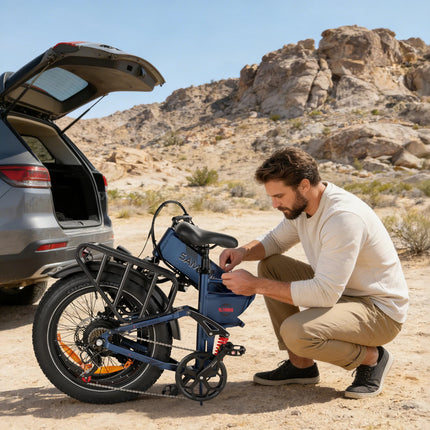 SAMEBIKE RS-A02Pro Folding Fat Tire Electric Bike