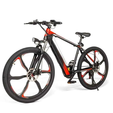 FCC CE Certificated SAMEBIKE 26 Inch Double Disc Brake 350w 36V Long Range Mountain Road Electric Bike
