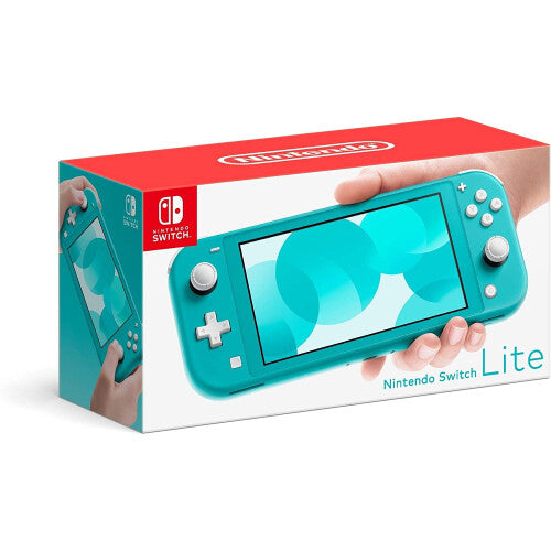 Nintendo Switch Lite handheld console in Turquoise