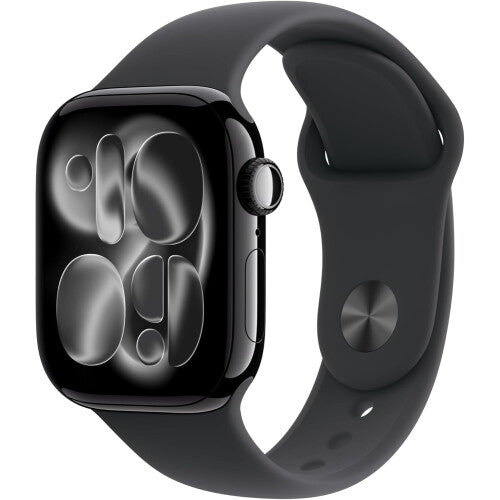 Apple Watch Series 11 GPS 42mm Smartwatch Black Sport Band S/M | Health & Fitness Tracker