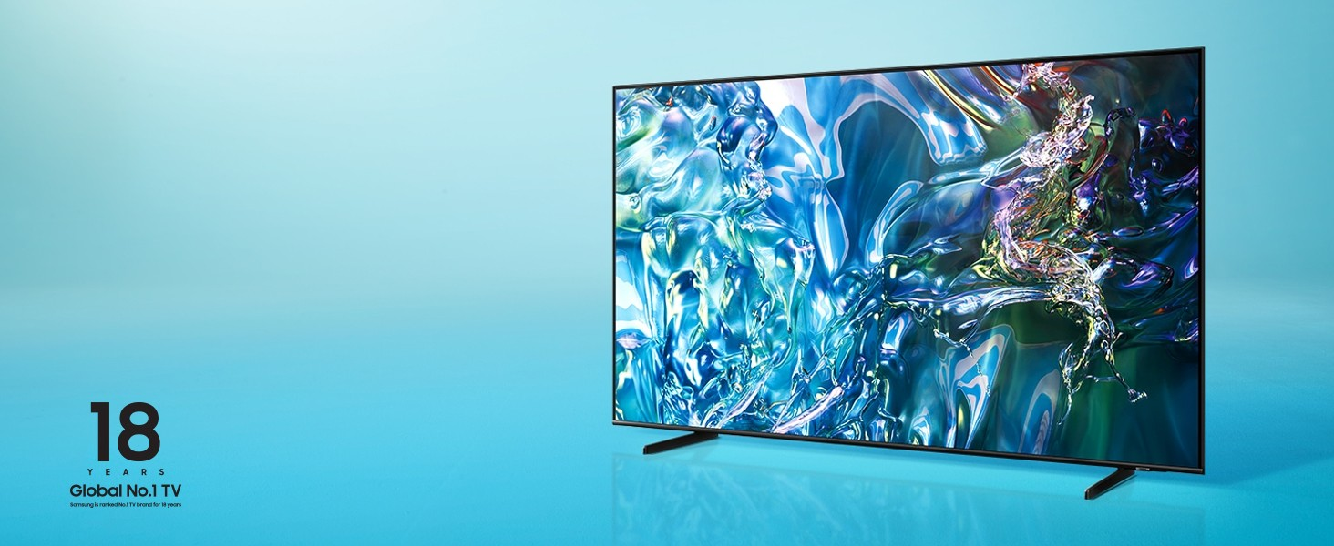 Samsung 43" Q60D QLED 4K, Powered by Quantum Dot, Quantum HDR, Object Tracking Sound Lit, Gaming Hub, DUAL LED - Munawar Tech