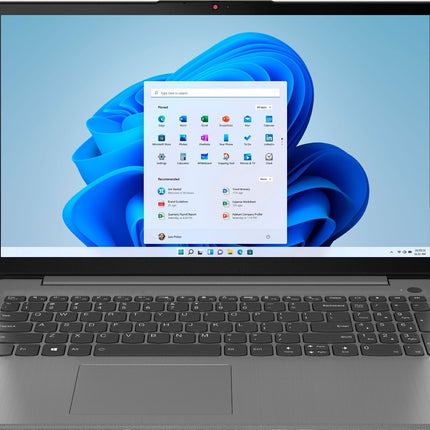 Lenovo IdeaPad 3i 15.6-inch touchscreen laptop in grey