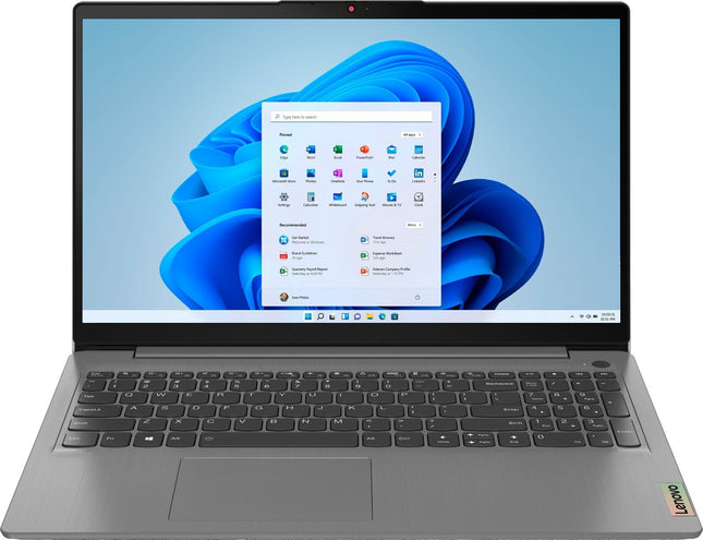Lenovo IdeaPad 3i 15.6-inch touchscreen laptop in grey