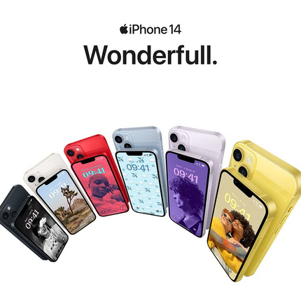 Apple iPhone 14 128GB Midnight Dual SIM 5G Smartphone | 6.1" Super Retina XDR OLED, A15 Bionic